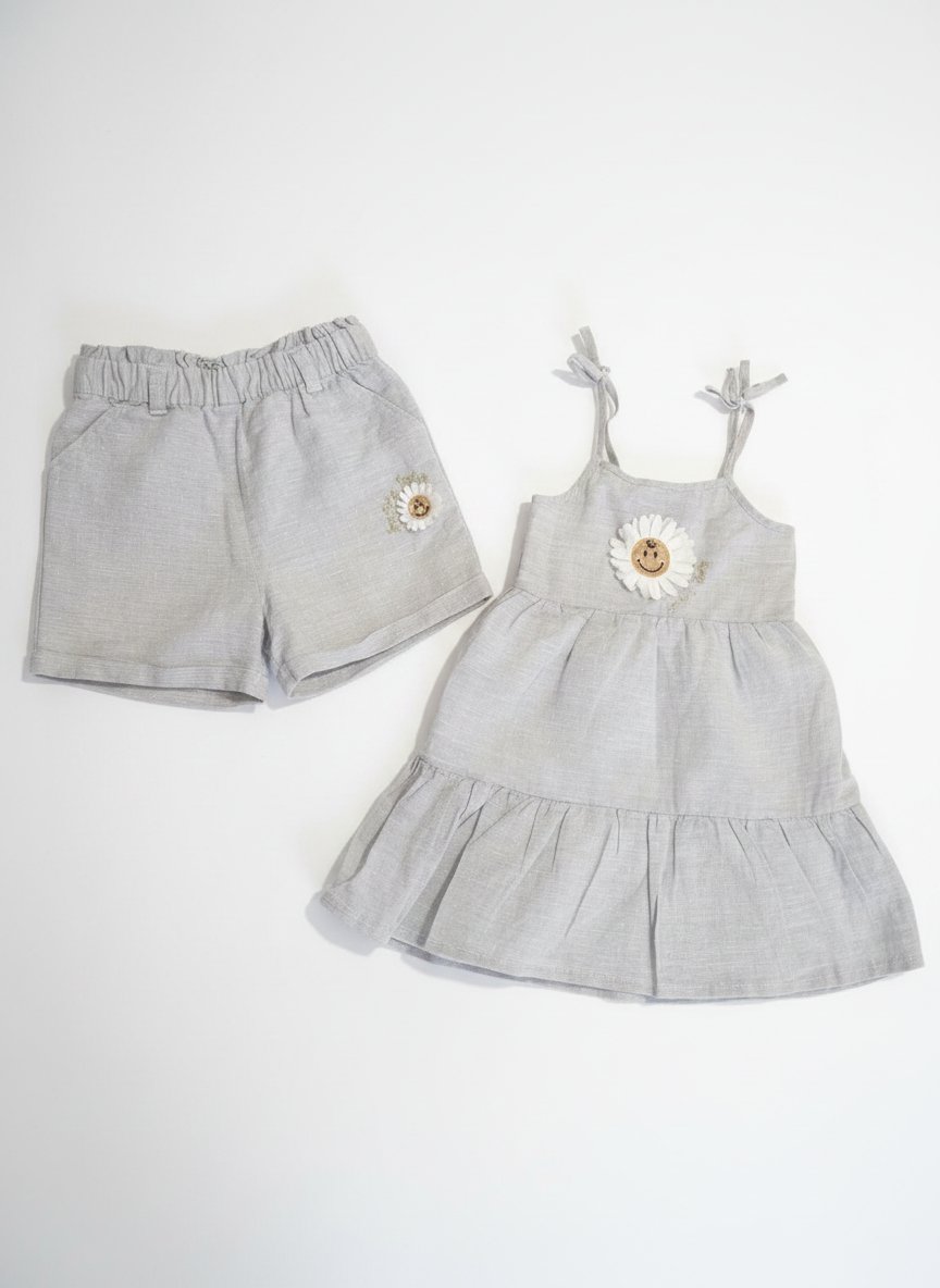 Robe et short smiley 