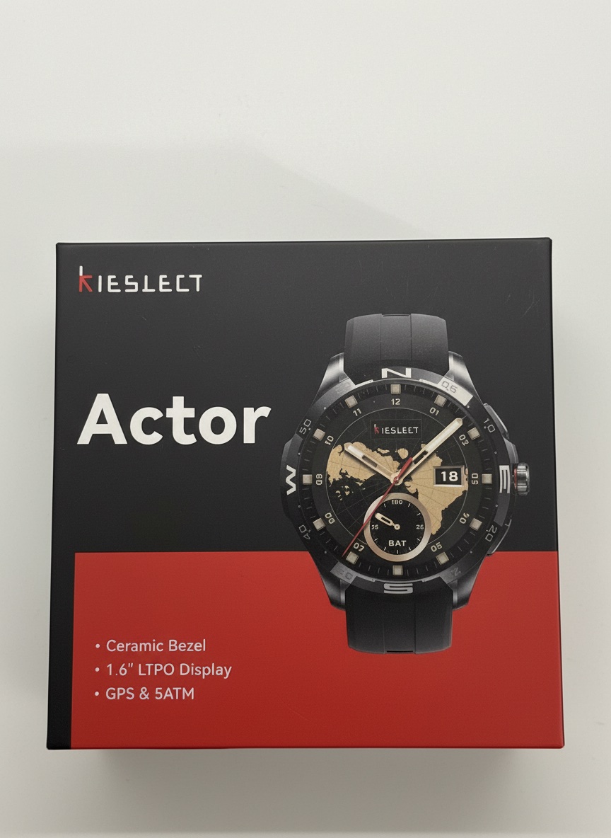 Kieslect Actor Smartwatch with Stunning Ceramic Bezel