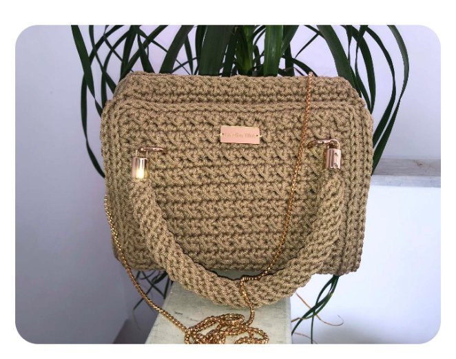 Sac à main en crochet 