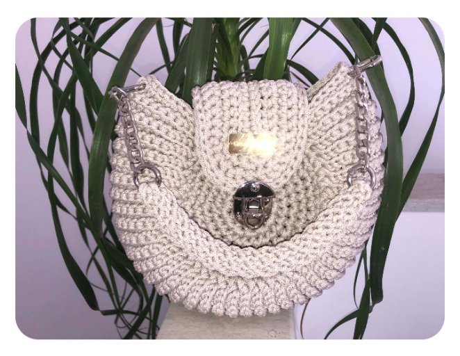 Sac à main en crochet 