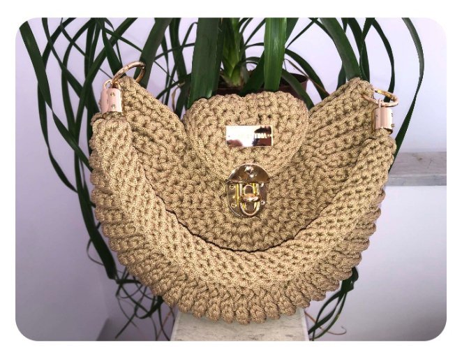 Sac à main en crochet 