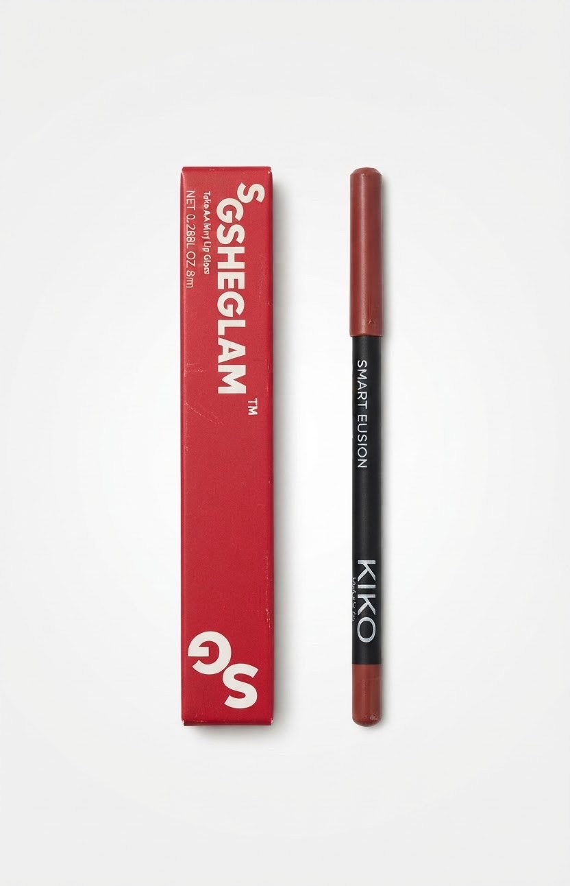 Lip gloss sheglam ref 03 + lip liner kiko ref004