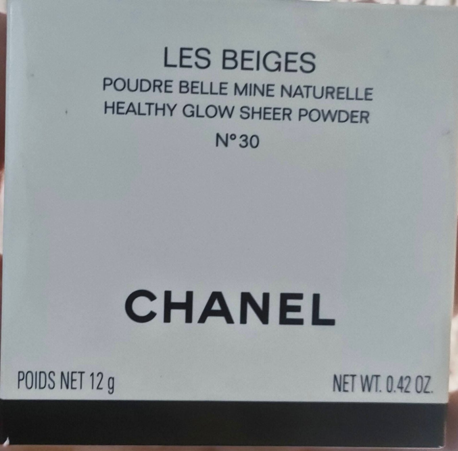 Poudre bonne mine Chanel Les Beige