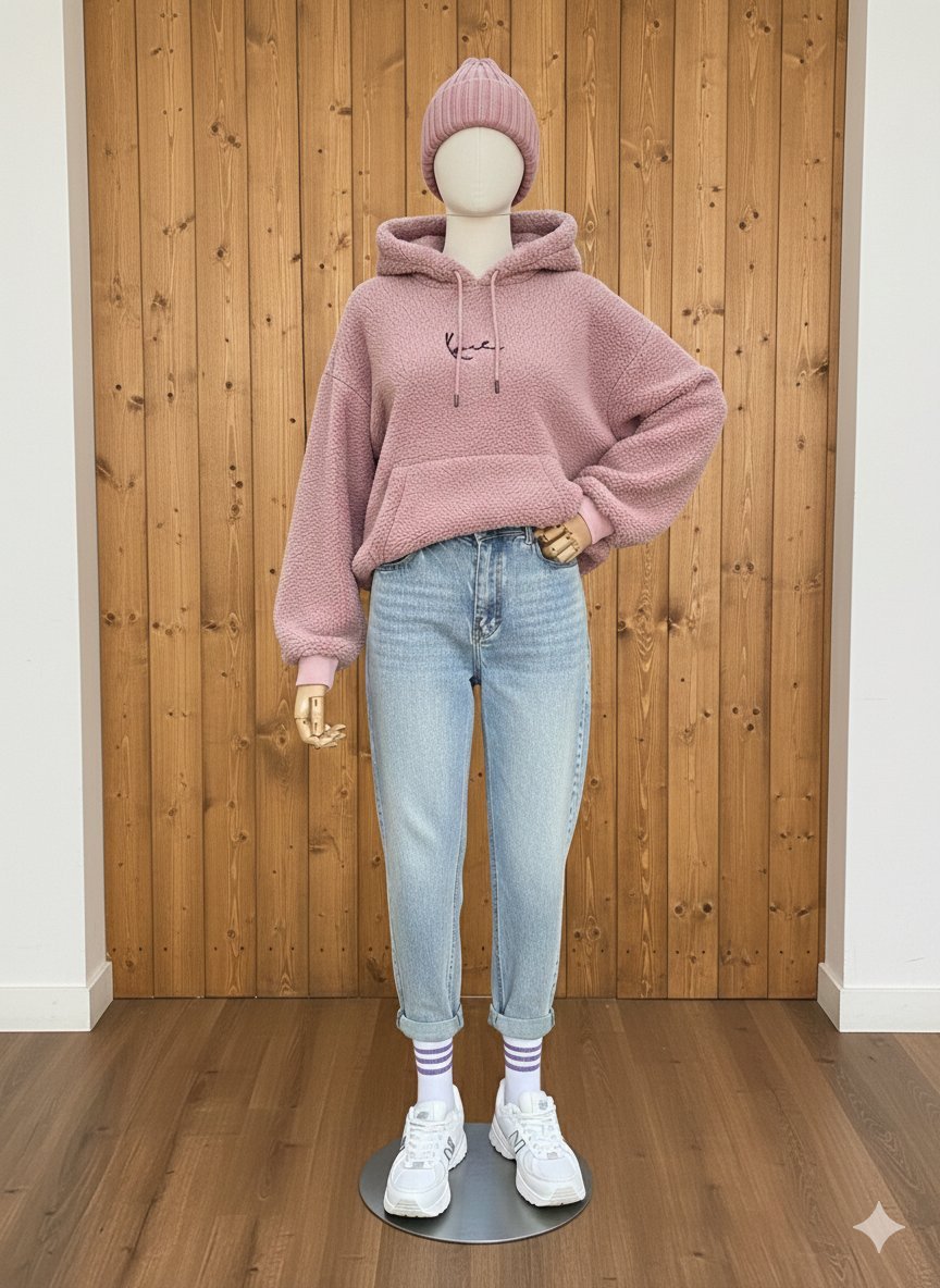 🩷🩷capuche avec logo en métal 🩷🩷