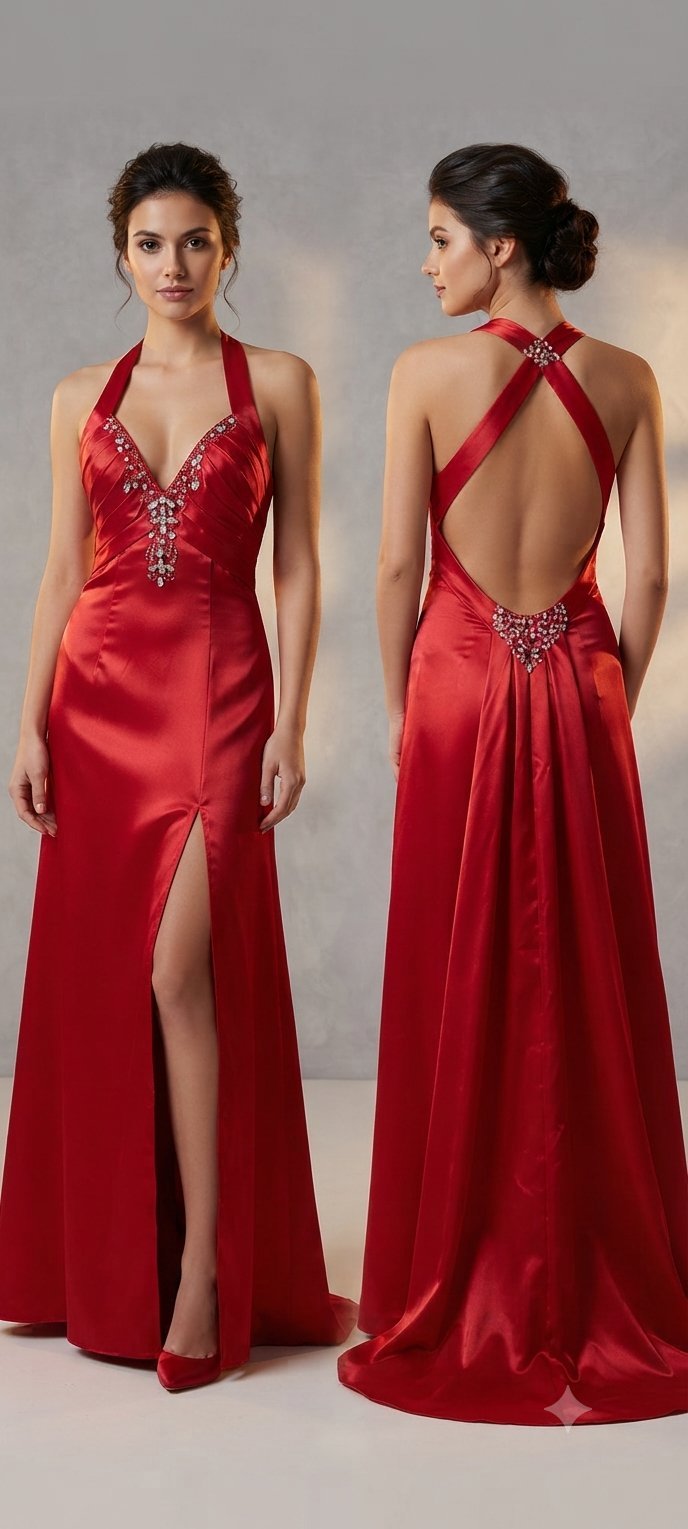 Robe soirée jamais portée  avec ticket 