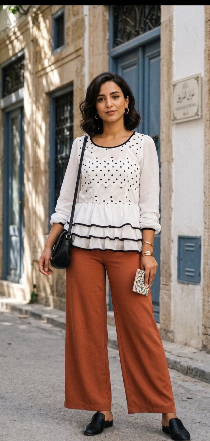 Chemise tendance  + top gratuit  ✨️🤍🖤