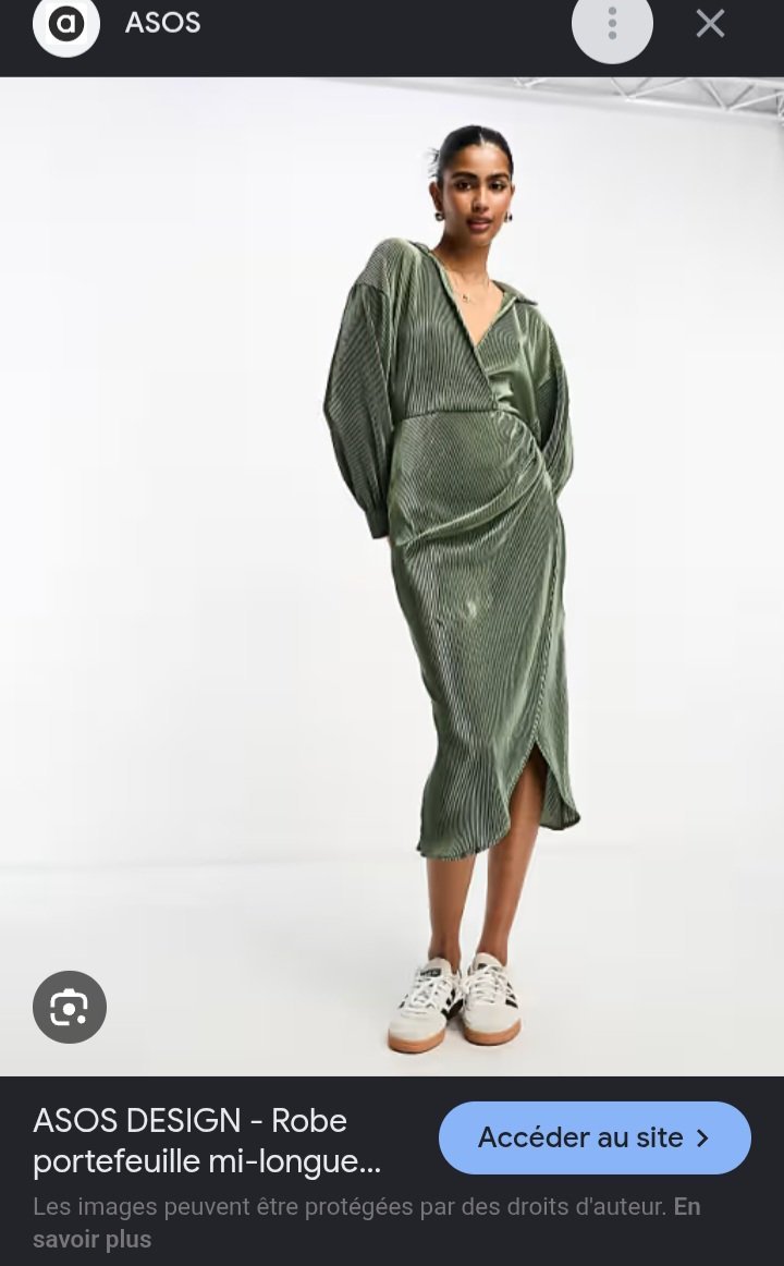 Robe moderne et ultra-tendance, parfaite  + chemise gratuit