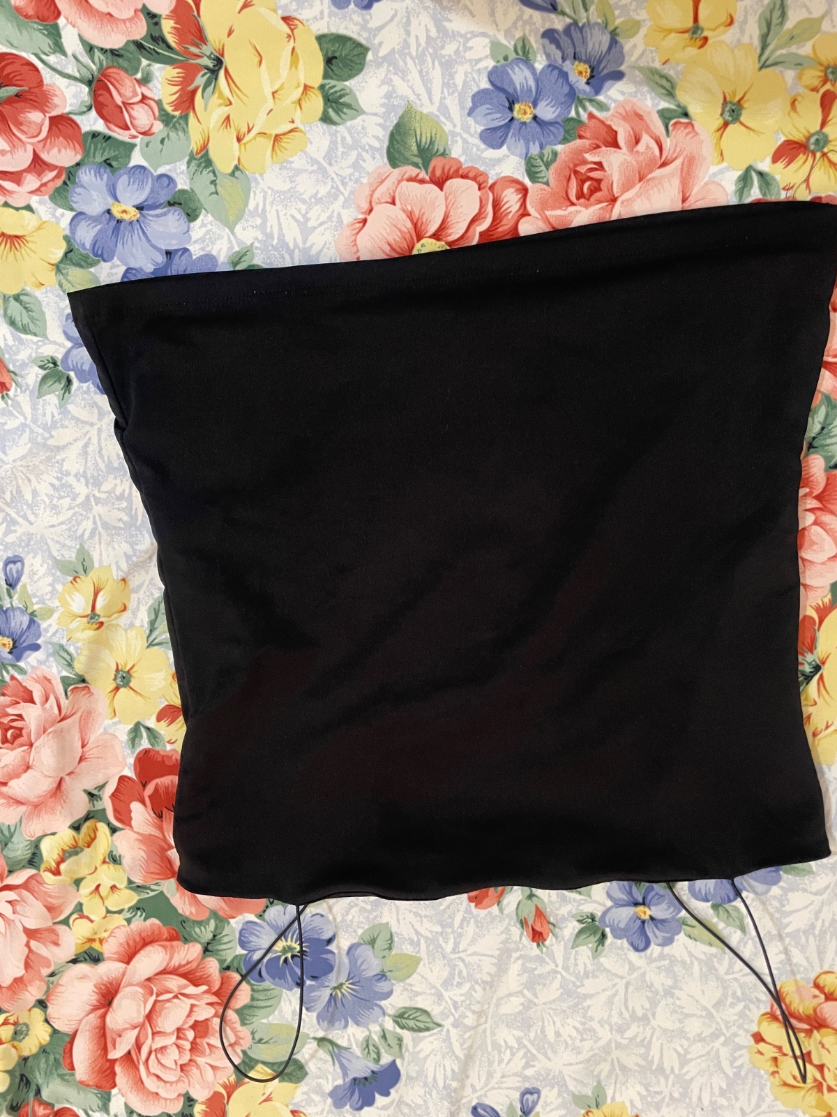 Crop top noir 