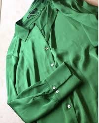 Chemise vert