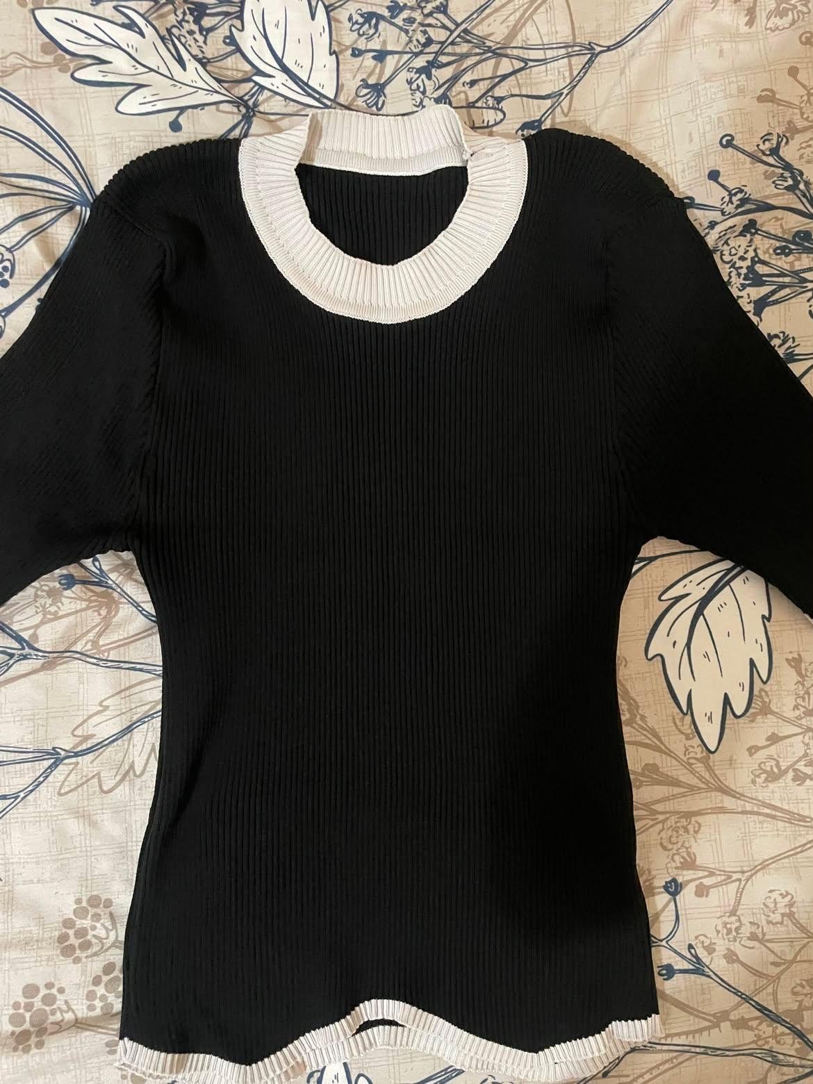 T-shirt noir 