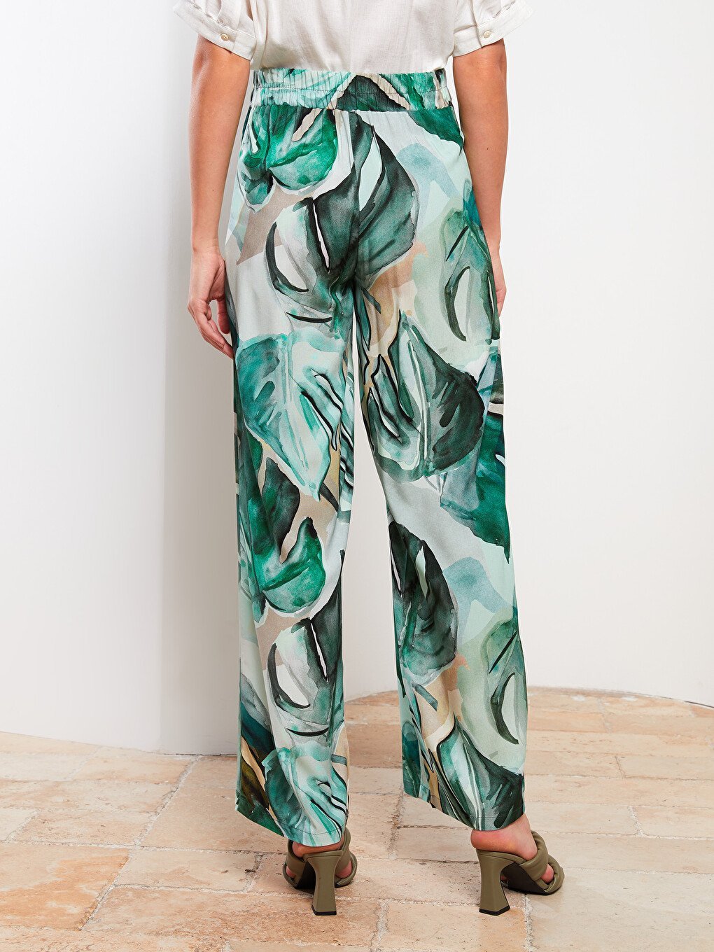 Pantalon large 