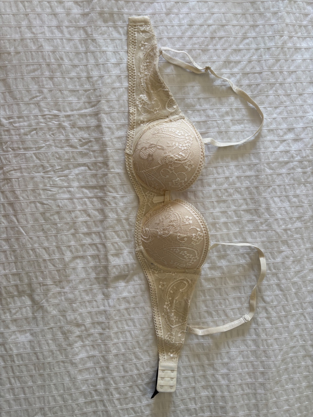 Soutien gorge blanc cassé