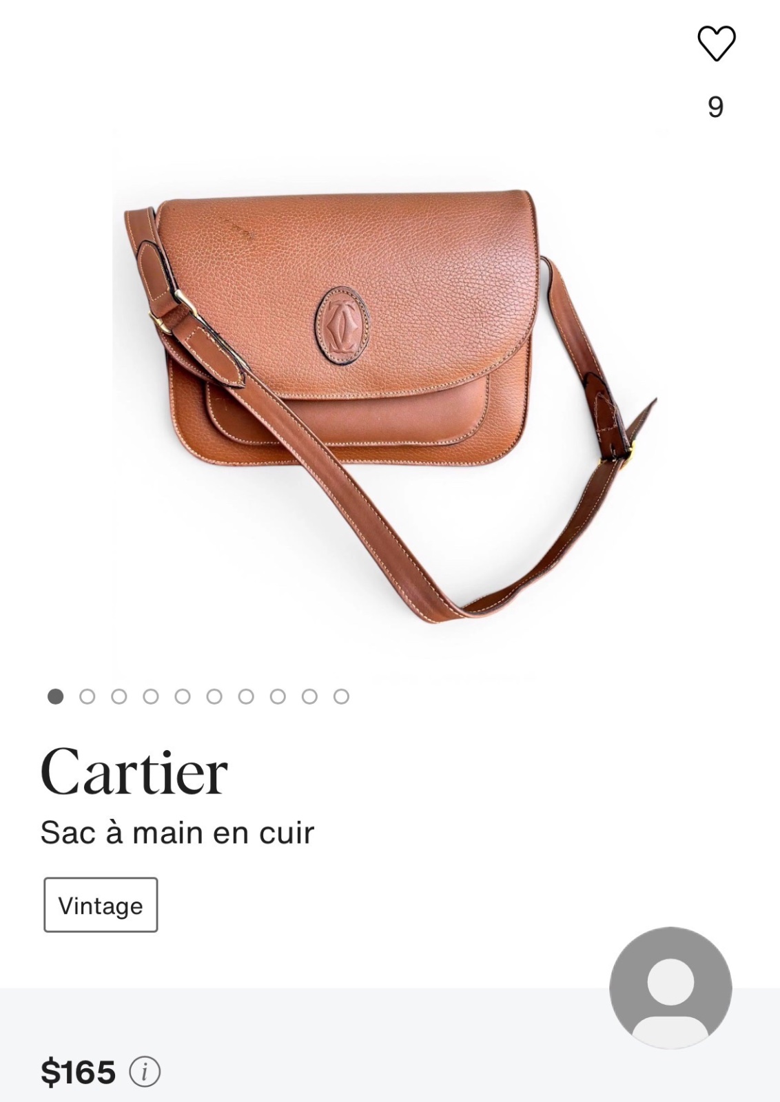 Sac cartier