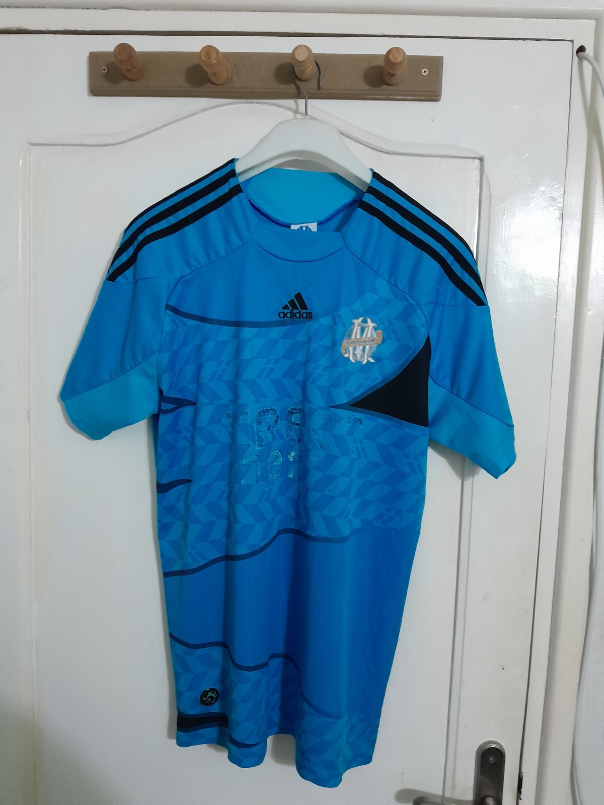 Maillot olympique Marseille 2009 Direct Energy Niang #11 Adidas