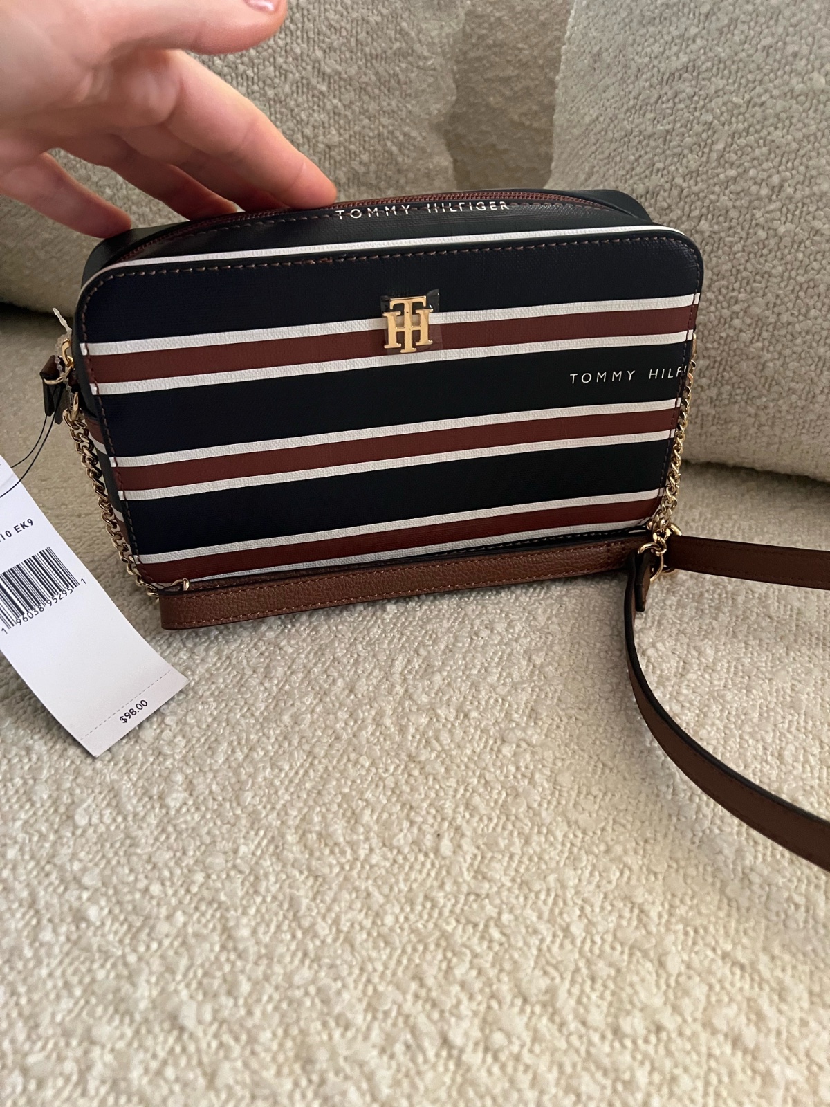 Sac tommy avec etiquette authentique 