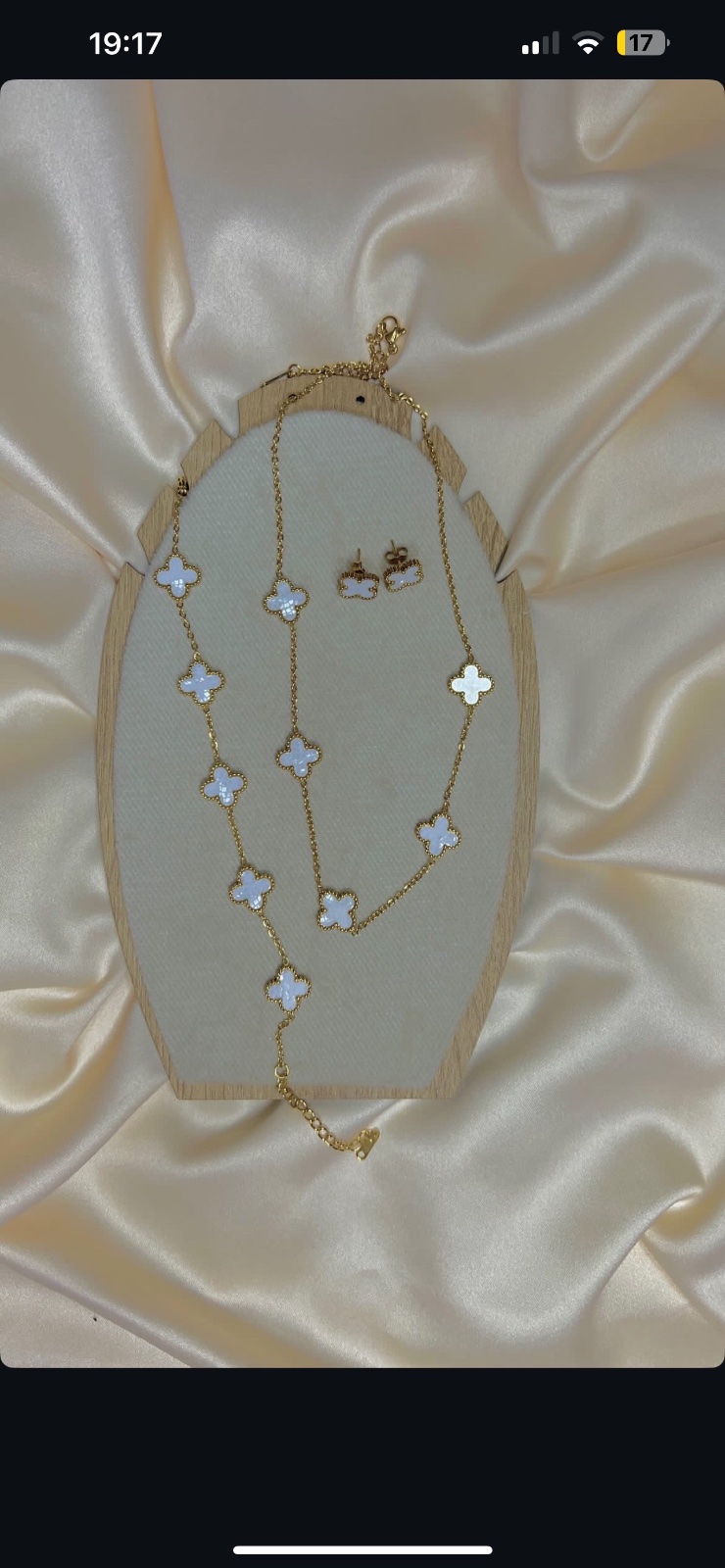 Bijoux stainless collier et bracelet 