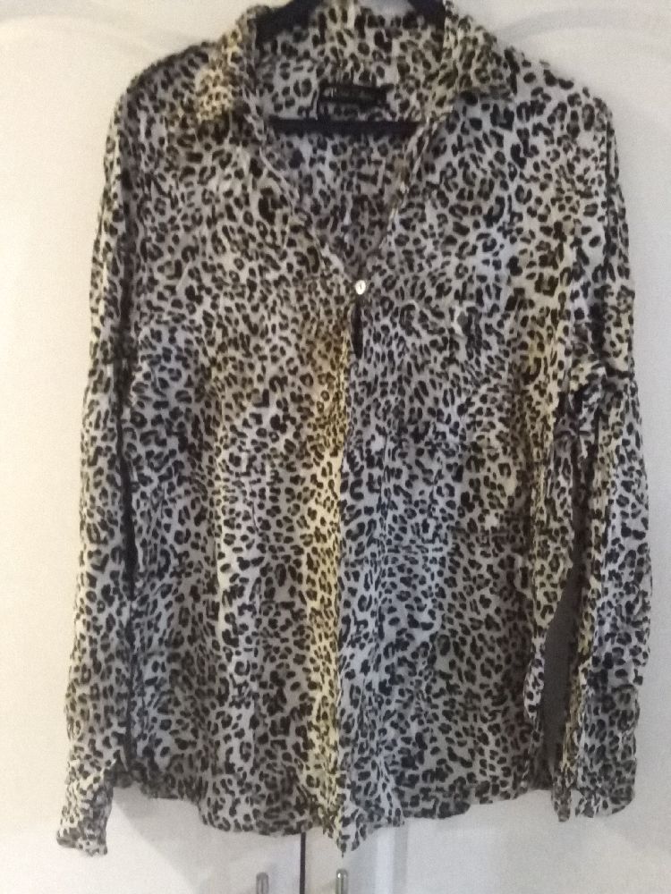 Blouse tigrée ha xl