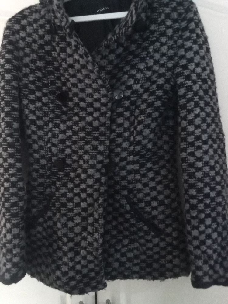 Manteau en tweed bouclé motivi