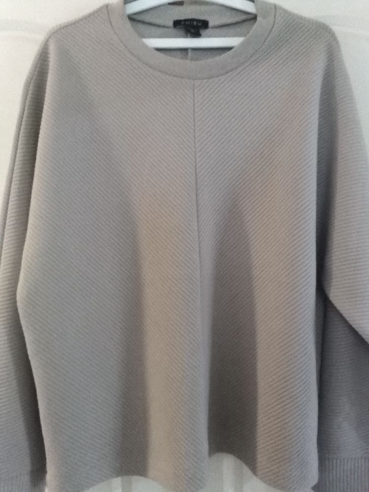 Pull femme amisu beige 