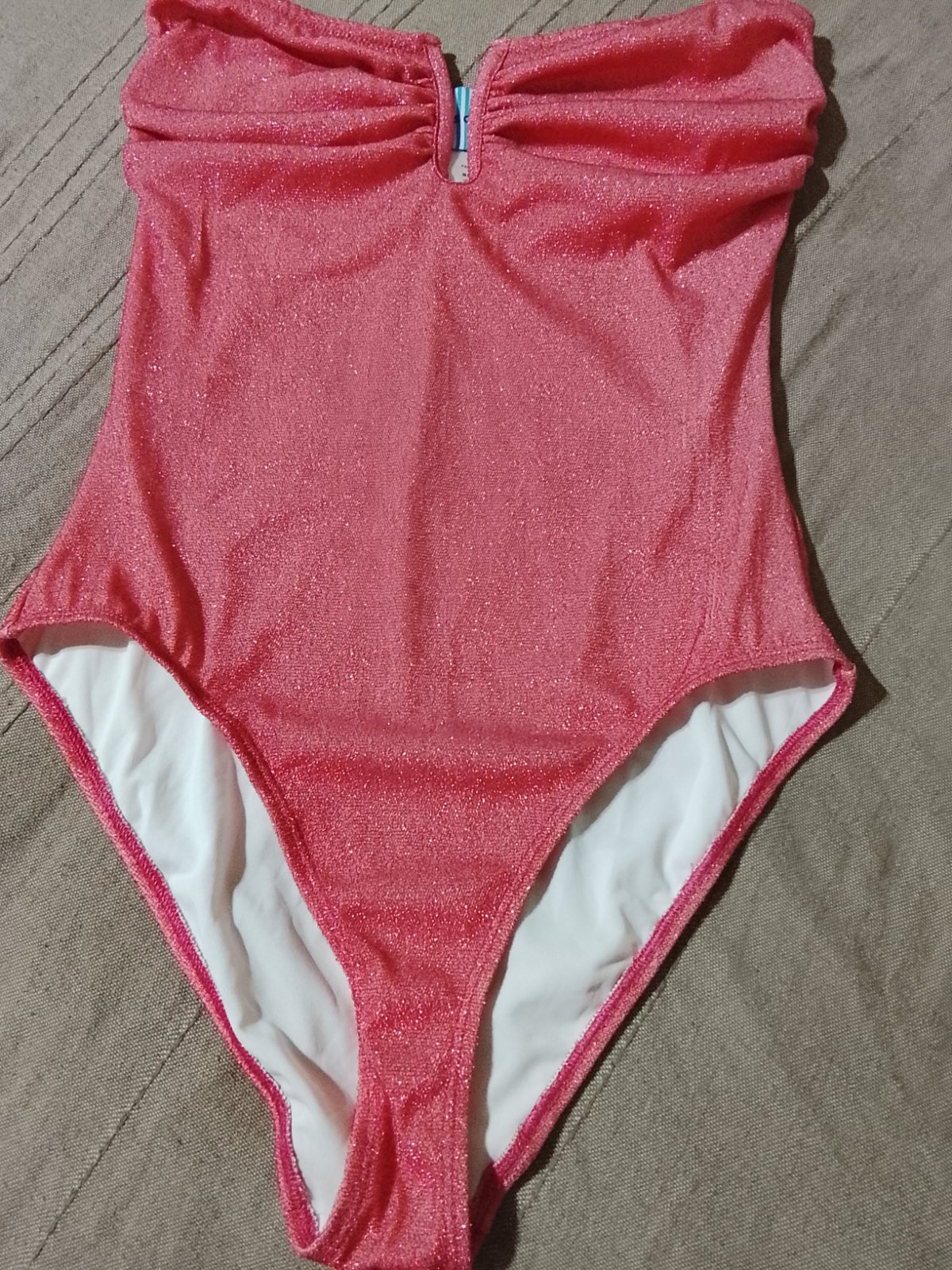 Maillot de bain les canebiers rose corail 