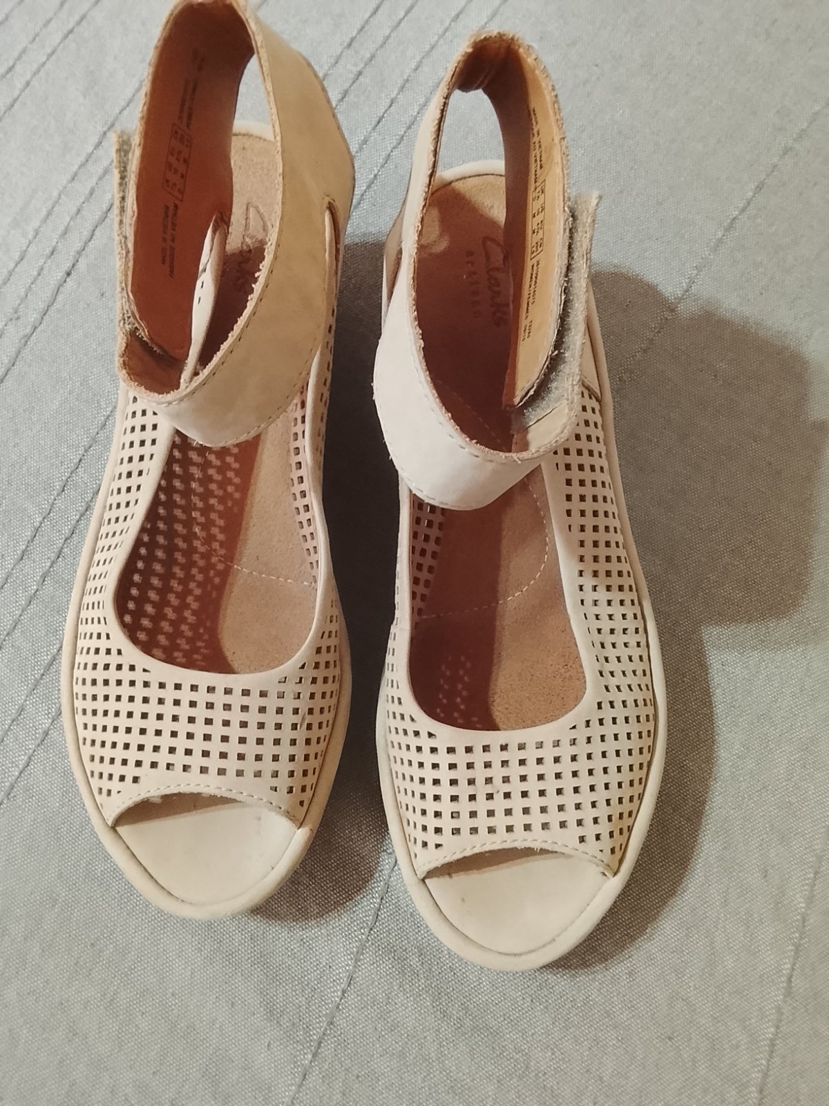 Sandales clarks beige/nude pointure 41 1/2