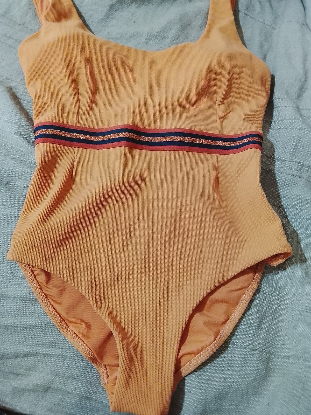 Maillot de bain Etam pêche/orange taille 38