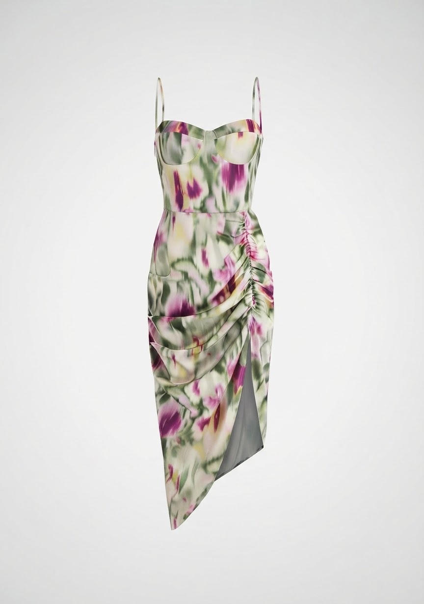 Robe floral neuf taille L 
