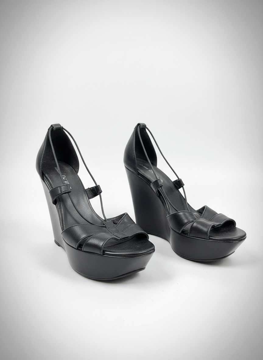 Talon noir porte une seule foi
