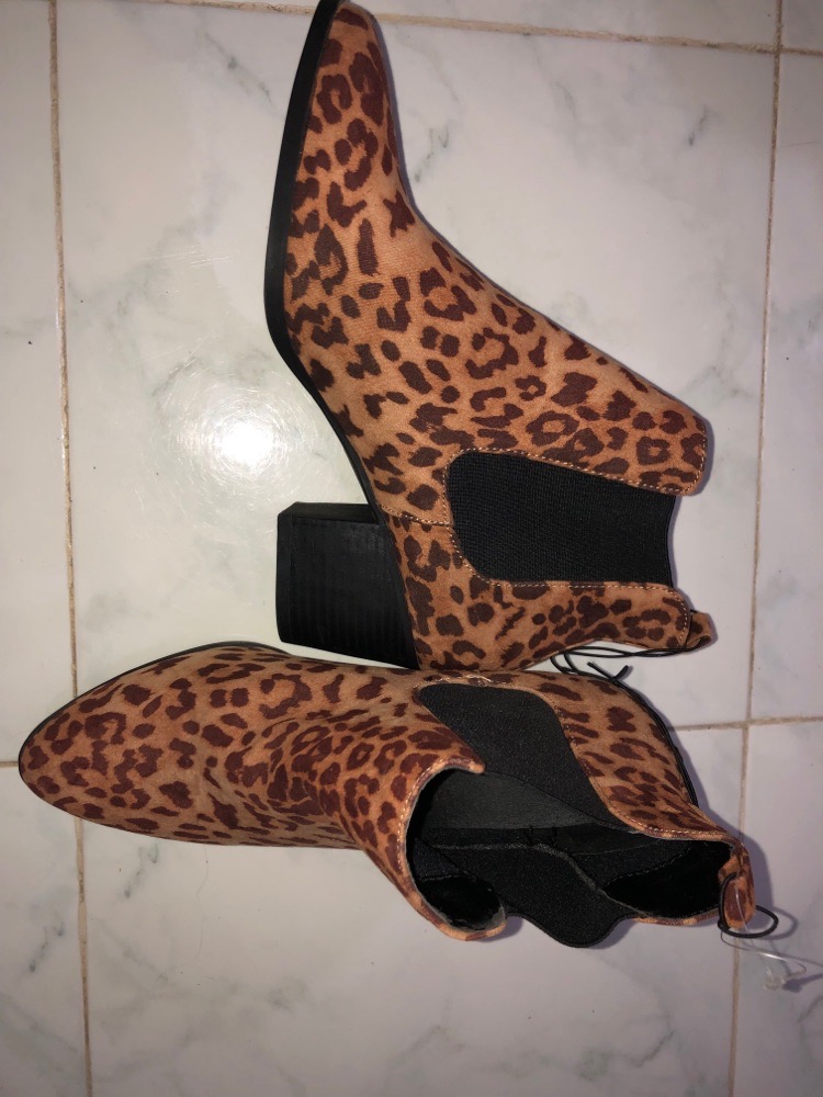 Bottines tigrees
