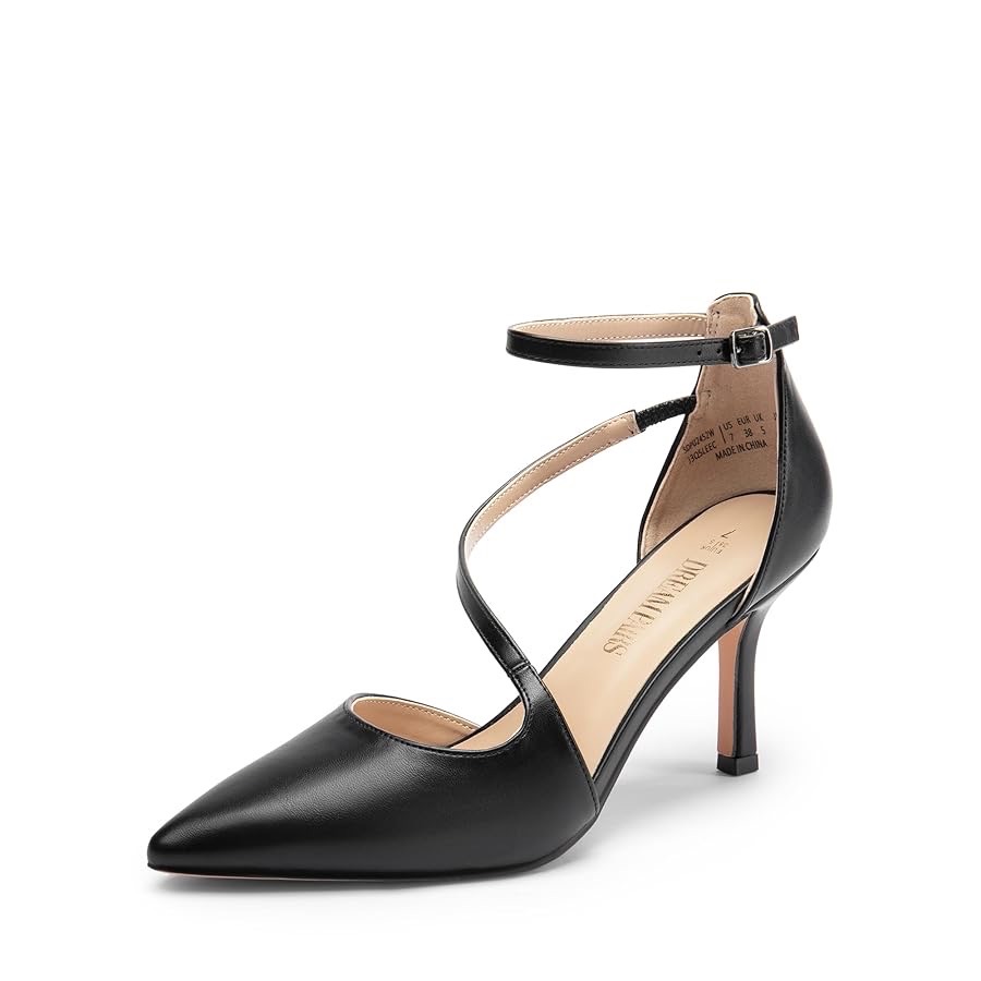 Talons noir en cuir 