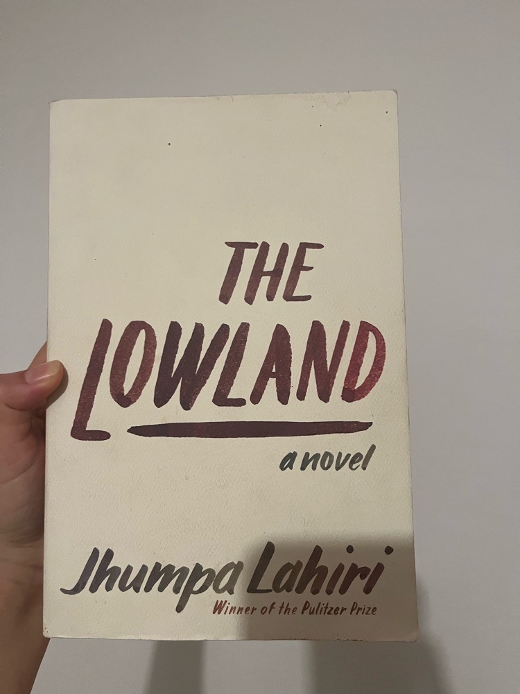 The Lowland by Jhumpa Lahiri