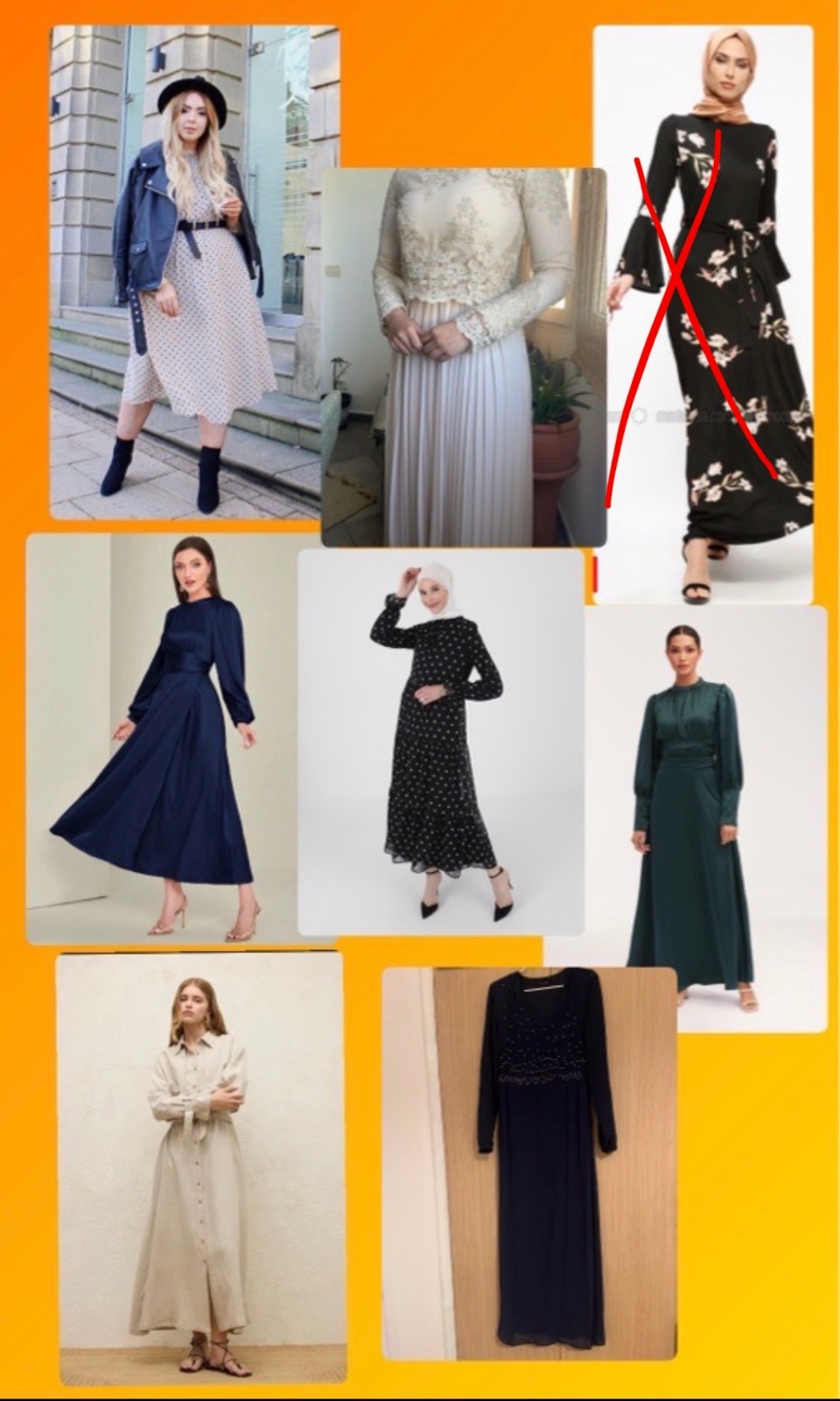 Robes pour femmes voilées 