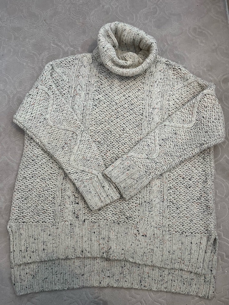 Pull à col montant 