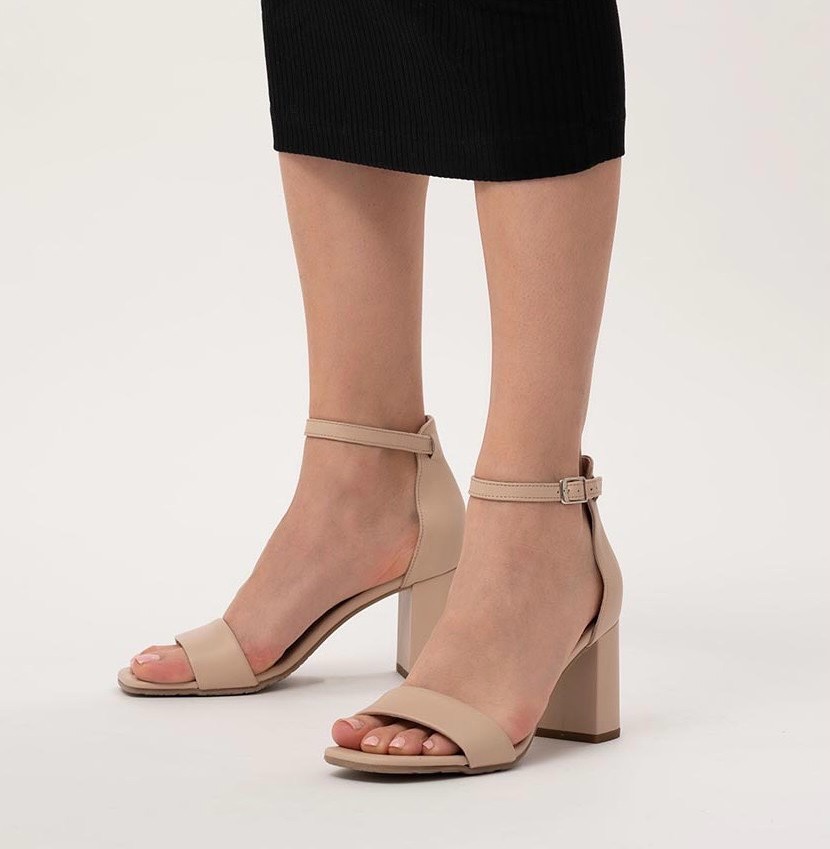 Sandales demi talon
