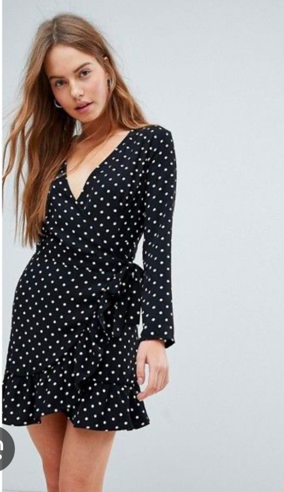 Wrap dress Bershka 