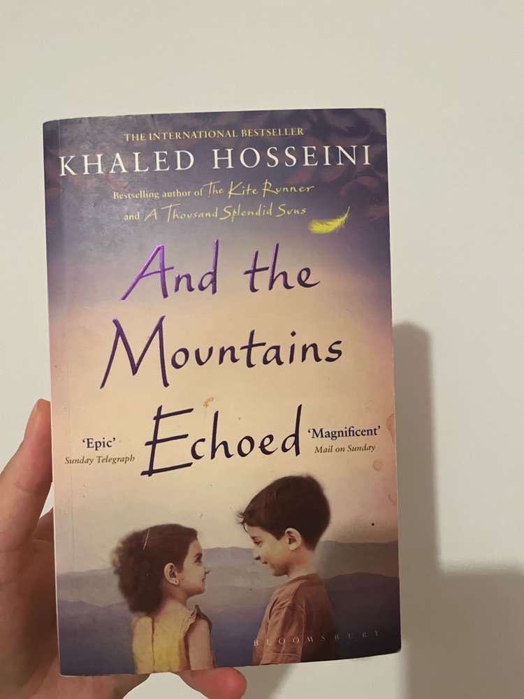 And the mountains echoed by Khaled Hosseini