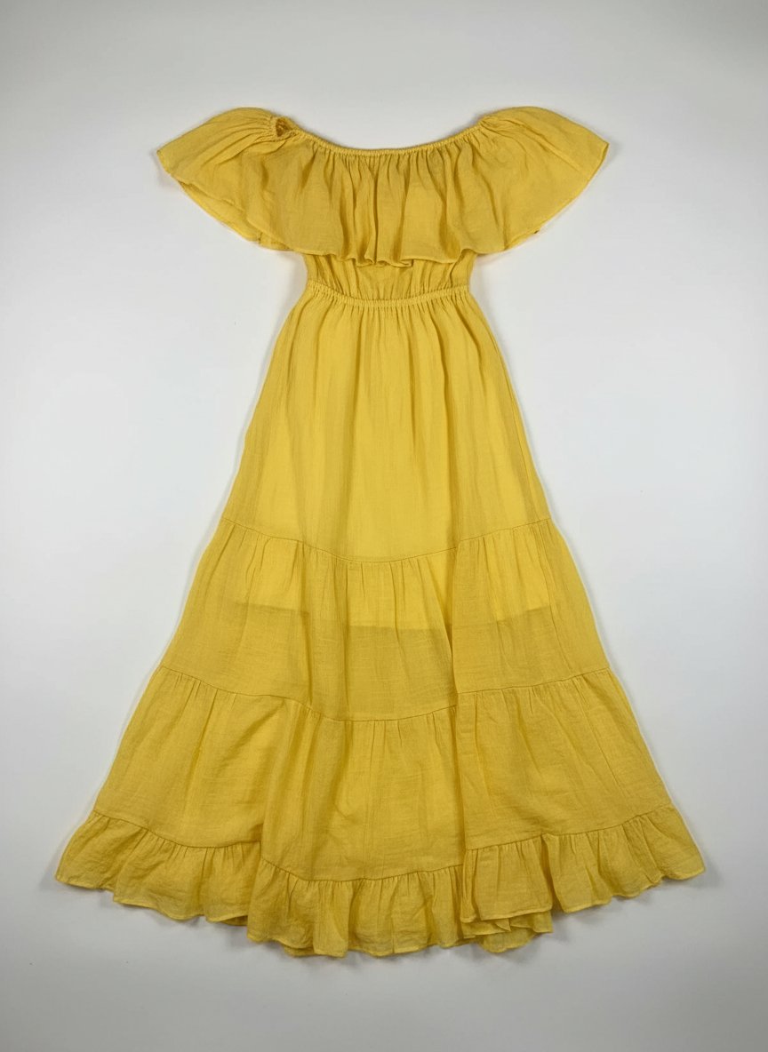 Robe jaune 