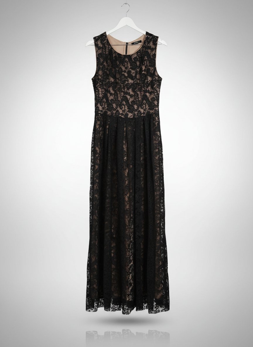 Robe dentelle noire 