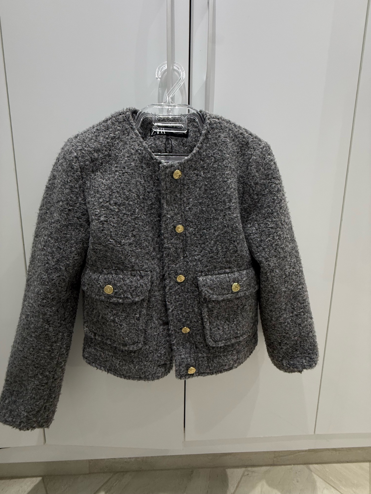 Veste zara en gris trés bon état