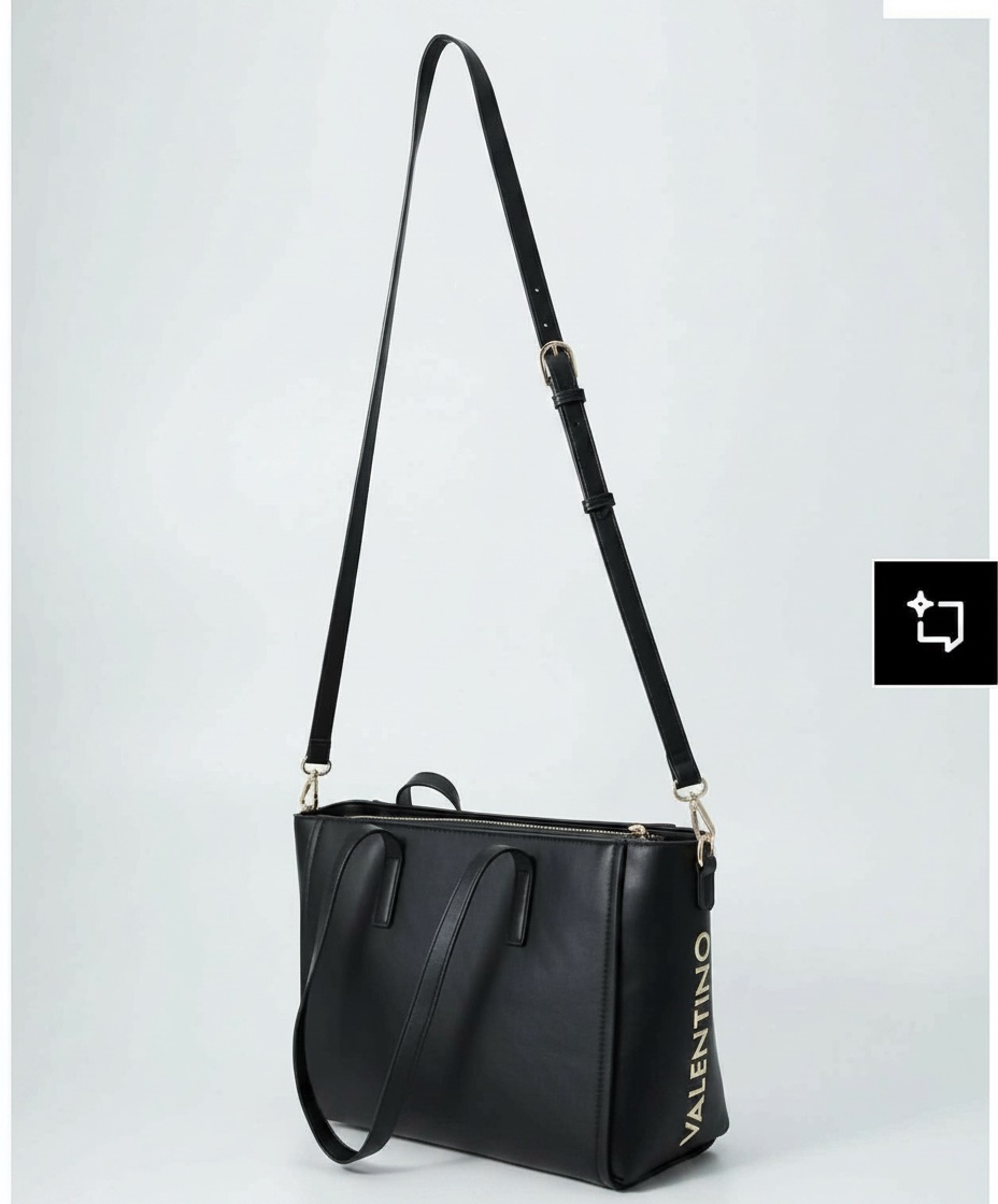 Sac Cabas Valentino Bags – Modèle Fosca Re (Noir) 