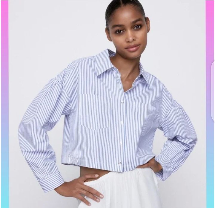 Chemise cropped
