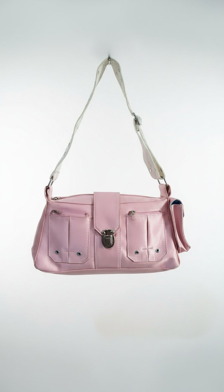 Sac bandoulière rose
