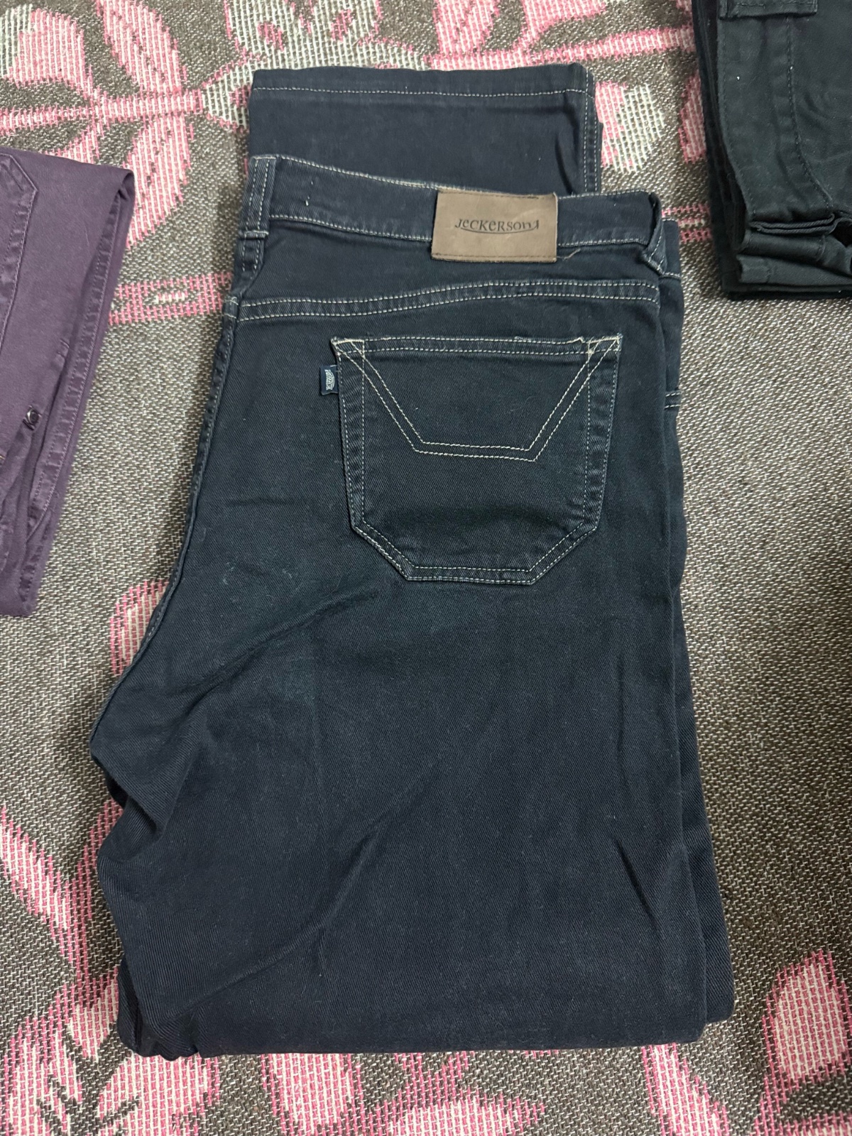 Jackerson black trousers