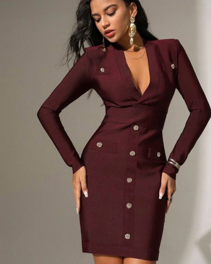 Robe chanel rouge