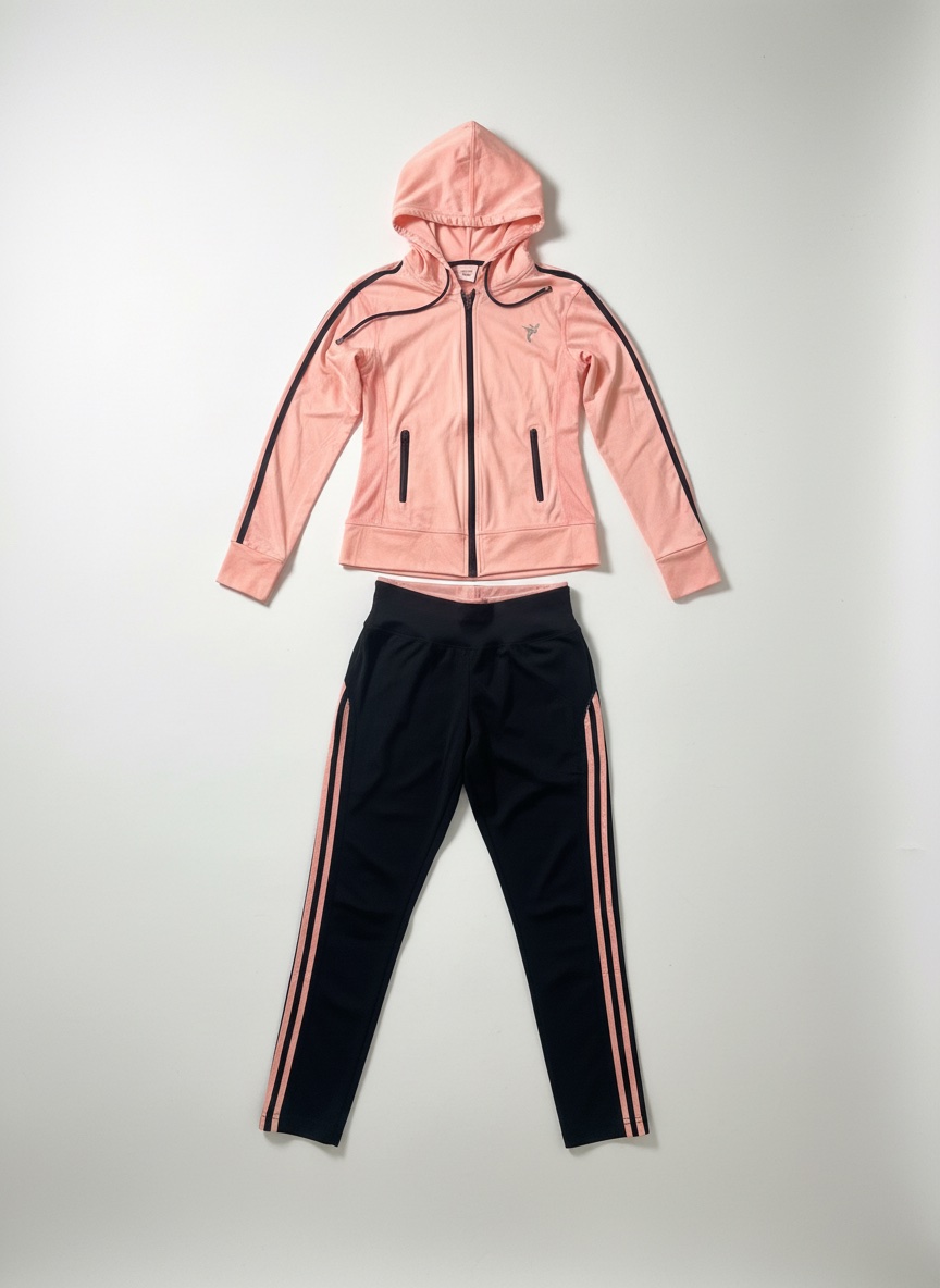 Jogging rose pour femme