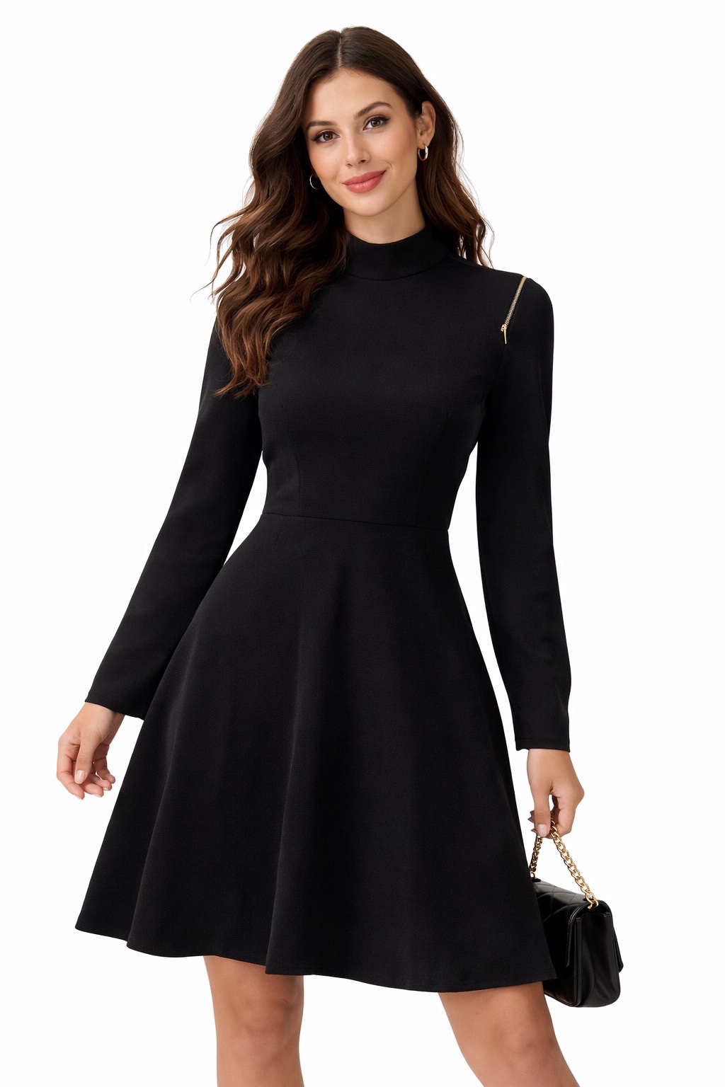 Robe noir maximo donati 