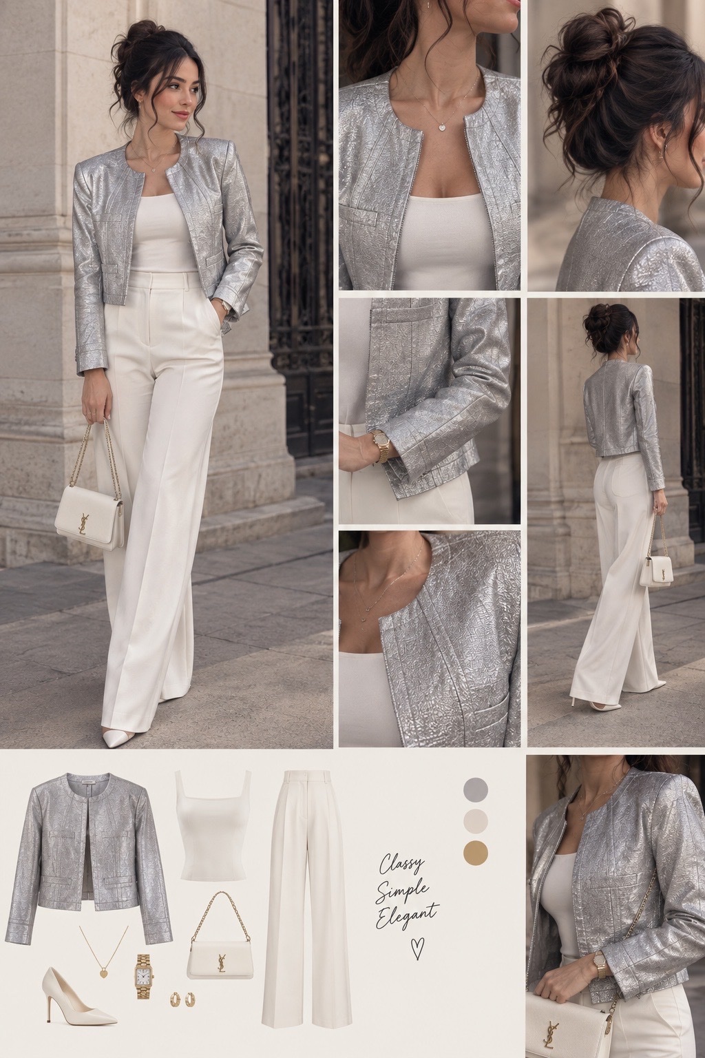 Veste silver 