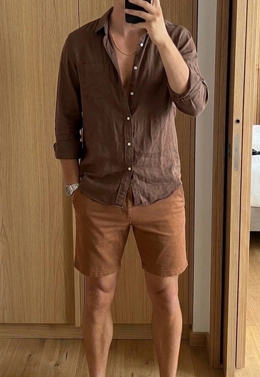 Short Chino mens