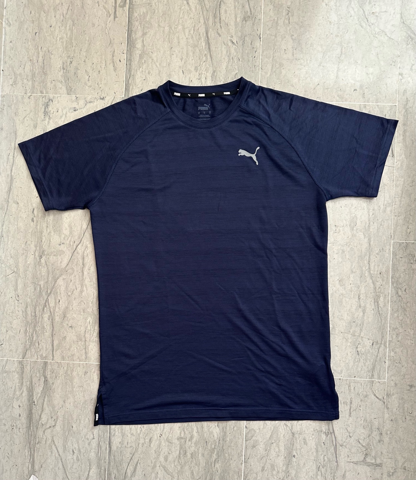 T-shirt de Sport Puma Homme - Bleu Marine