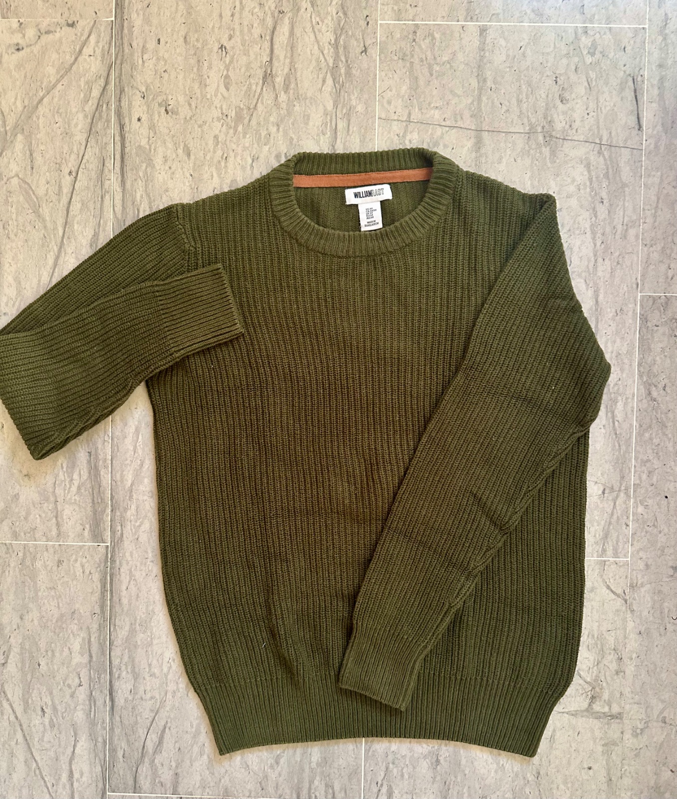 Pull William Rast – Vert Olive  – Taille M